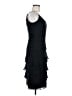Talbots 100% Silk Black Cocktail Dress Size 6 - photo 4