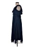 Sézane 100% Polyester Blue Cocktail Dress Size EU (FR) 34 / US 2 - photo 5