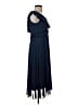 Sézane 100% Polyester Blue Cocktail Dress Size EU (FR) 34 / US 2 - photo 4