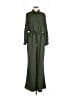 Fashion Nova 100% Polyester Green Jumpsuit Size L - photo 1