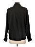 Assorted Brands Solid Black Long Sleeve Button-Down Shirt Size L (estimated) - photo 2