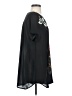 CAbi 100% Polyester Black Short Sleeve Blouse Size S - photo 4