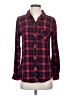 Rails Plaid Red Long Sleeve Button-Down Shirt Size S - photo 1
