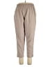 Apana Solid Tan Casual Pants Size XL - photo 1