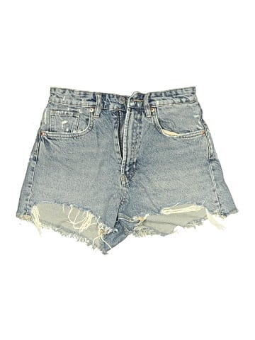 Zara Denim Shorts (view 1)