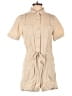 Old Navy 100% Cotton Solid Tan Romper Size S - photo 1
