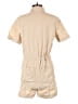 Old Navy 100% Cotton Solid Tan Romper Size S - photo 2