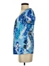 Mercer Street Studio 100% Polyester Blue Short Sleeve Top Size S - photo 5