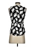 Ann Taylor 100% Polyester Black Sleeveless Blouse Size XS - photo 2