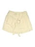 Superdry 100% Lyocell Ivory Khaki Shorts Size 8 - photo 1