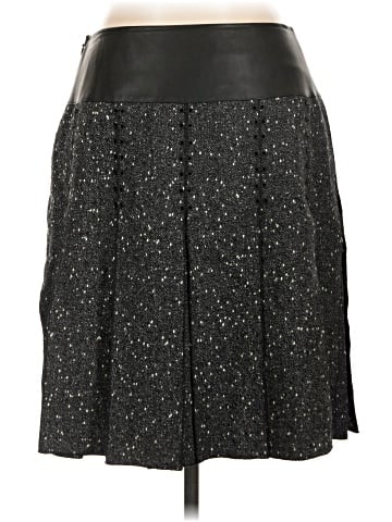 Carlisle Faux Leather Skirt (view 2)