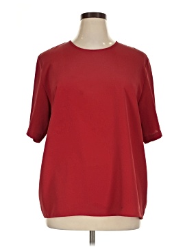 Karen Scott Short Sleeve Blouse