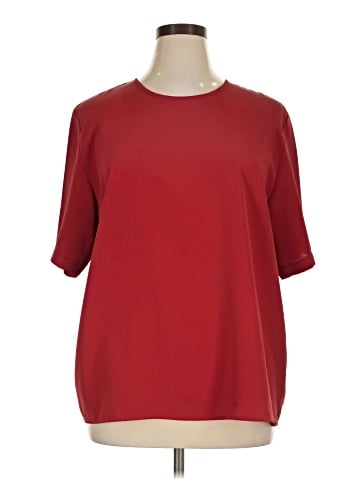 Karen Scott Short Sleeve Blouse (view 1)
