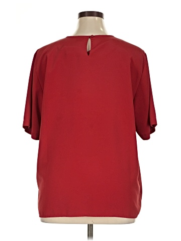Karen Scott Short Sleeve Blouse (view 2)