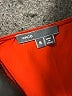 Vince. 100% Silk Orange Sleeveless Top Size M - photo 7