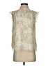 Ann Taylor LOFT 100% Polyester Ivory Sleeveless Blouse Size S - photo 1