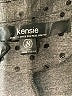 Kensie Polka Dots Gray Blazer Size S - photo 6