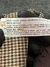Zara Houndstooth Brown Dress Pants Size 00 - photo 8