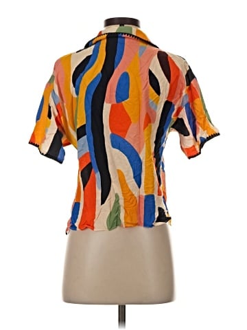 Central Park West Short Sleeve Blouse (view 2)