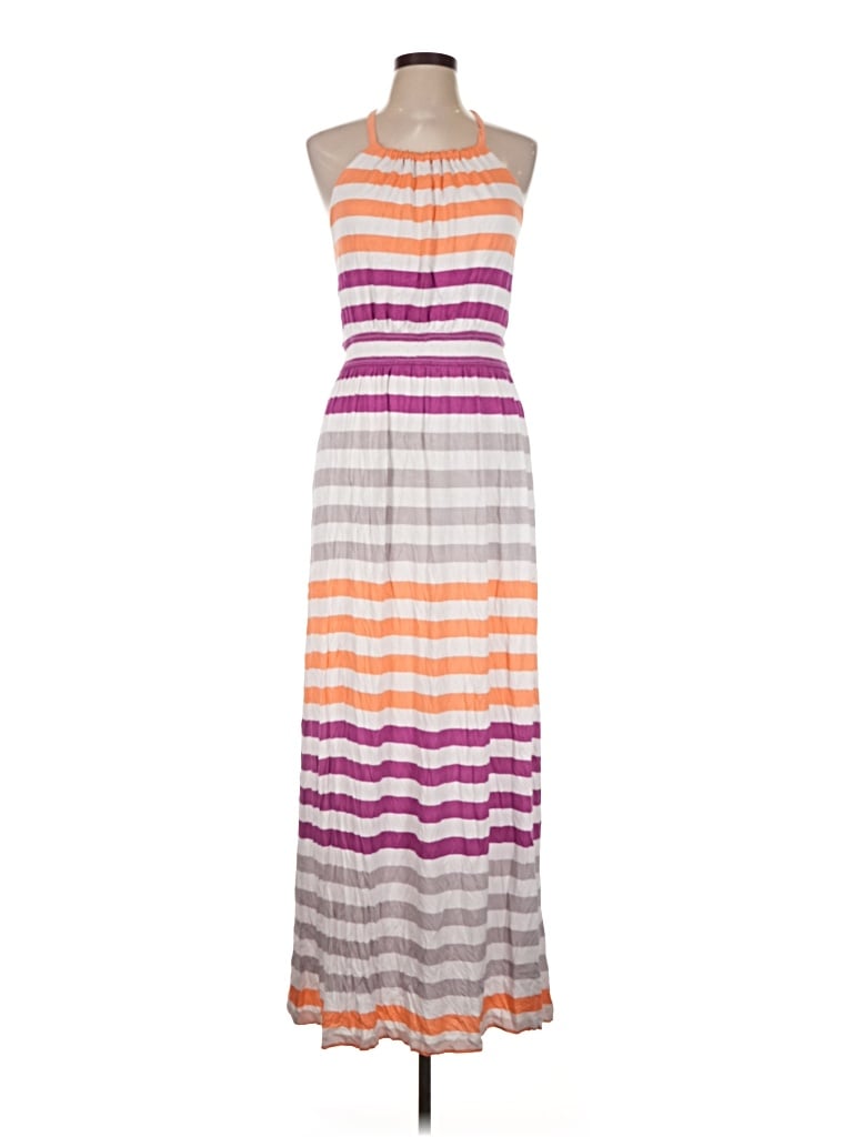 Pre-owned A.n.a. A New Approach Casual Dress In Gray