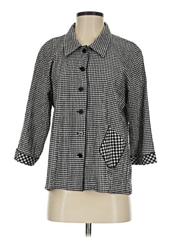 Habitat 3/4 Sleeve Button-Down Shirt (view 1)