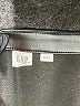 Gap 100% Polyester Black Faux Leather Skirt Size L - photo 4