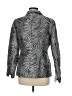 Nina Mclemore Print Gray Jacket Size 8 - photo 2
