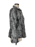 Nina Mclemore Print Gray Jacket Size 8 - photo 4