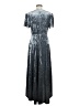 Xhilaration Silver Cocktail Dress Size M - photo 2