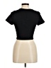 OQQ Black Short Sleeve Turtleneck Size M - photo 2