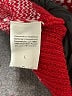 Unbranded 100% Polyester Red Pullover Sweater Size L - photo 7