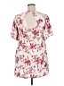 Eyeshadow 100% Rayon Pink Casual Dress Size 1X - photo 2