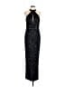Bariano Stars Black Cocktail Dress Size 12 - photo 1