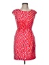 Donna Morgan Print Red Cocktail Dress Size 6 - photo 1