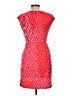 Donna Morgan Print Red Cocktail Dress Size 6 - photo 2