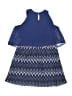By & By Chevron-herringbone Blue Dress Size 12 - photo 2