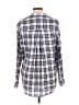 Grayson 100% Lyocell Plaid Gray Long Sleeve Button-Down Shirt Size Lg (4) - photo 2