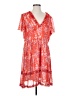 Shein 100% Polyester Paisley Red Casual Dress Size 25 waist - photo 1