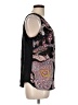 Express Outlet 100% Polyester Black Sleeveless Blouse Size L - photo 4