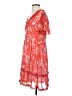 Shein 100% Polyester Paisley Red Casual Dress Size 25 waist - photo 5