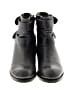 Farylrobin 100% Leather Black Ankle Boots Size 8 1/2 - photo 2
