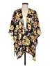 Maurices 100% Polyester Yellow Kimono One size - photo 1