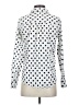 J.Crew Polka Dots White Long Sleeve Blouse Size 2 - photo 2