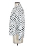 J.Crew Polka Dots White Long Sleeve Blouse Size 2 - photo 5