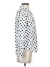 J.Crew Polka Dots White Long Sleeve Blouse Size 2 - photo 4
