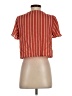 The Outfit 100% Polyester Orange Short Sleeve Top Size S - photo 2