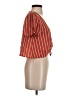 The Outfit 100% Polyester Orange Short Sleeve Top Size S - photo 4