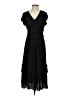 Current Air 100% Polyester Black Casual Dress Size XS - photo 1