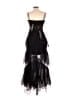 BCBGMAXAZRIA 100% Polyester Black Cocktail Dress Size 12 - photo 2