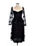 Lulus 100% Polyester Black Cocktail Dress Size XL - photo 1